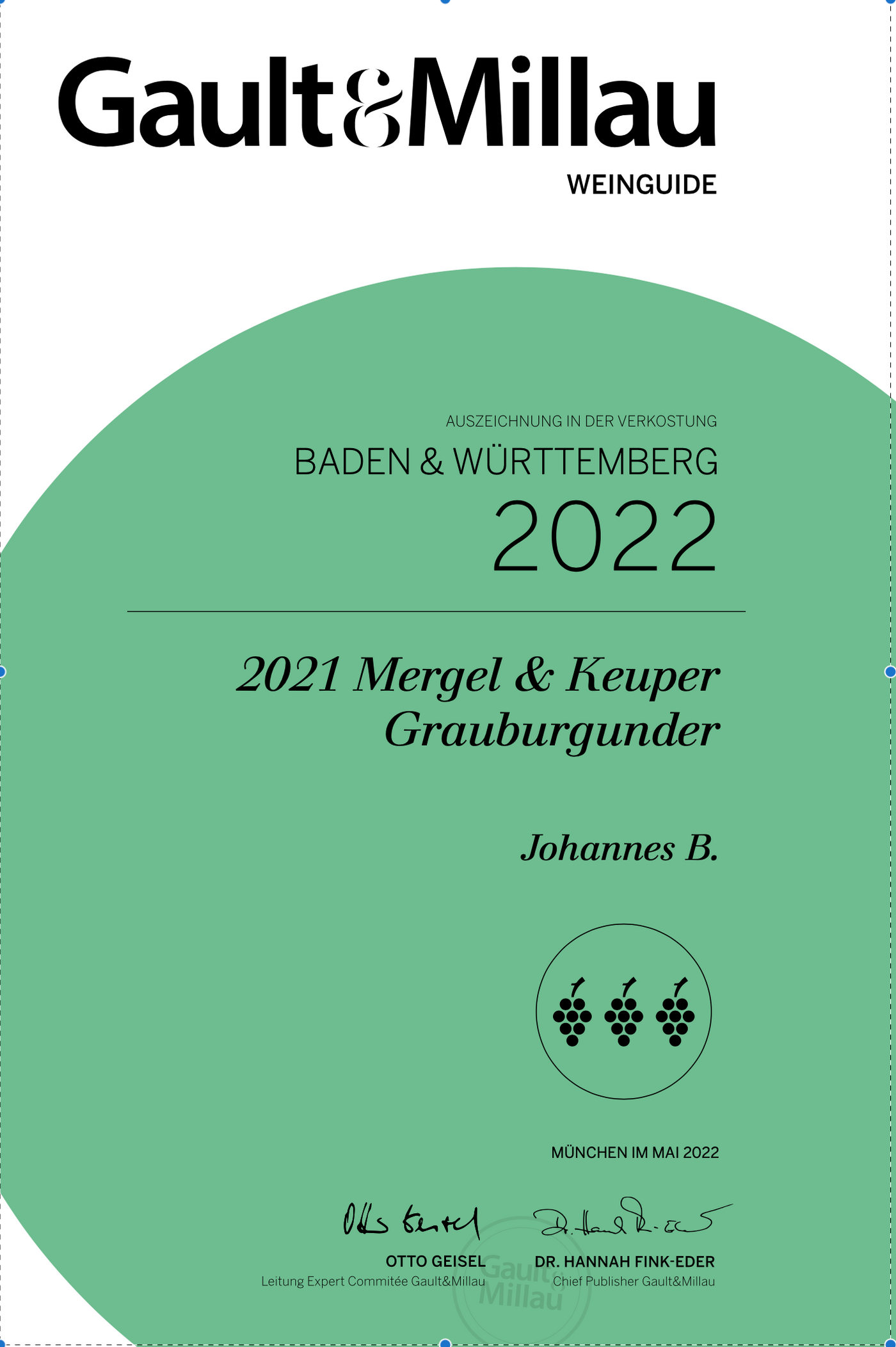 2022 Grauburgunder "Mergel & Keuper" trocken