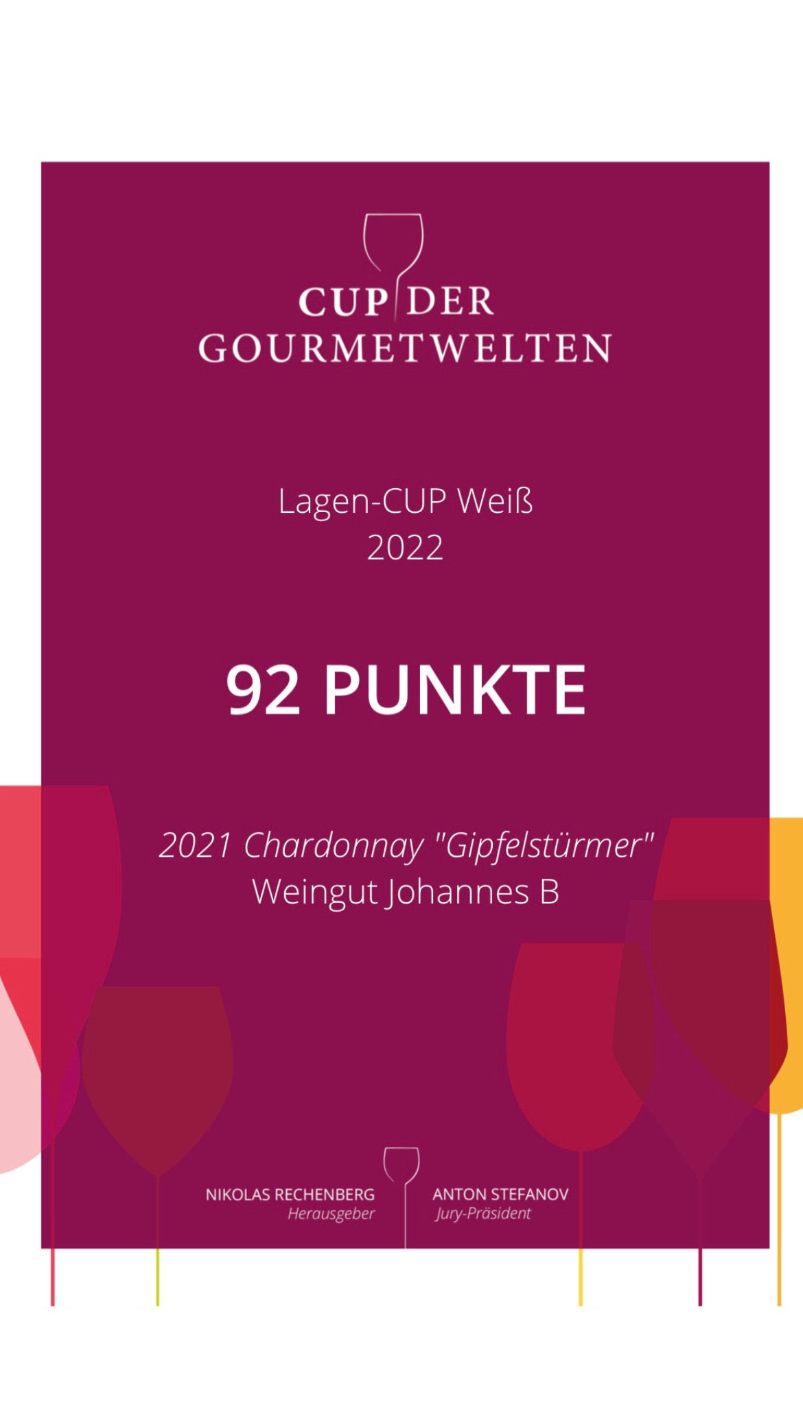 2021 Chardonnay "Gipfelstürmer" trocken
